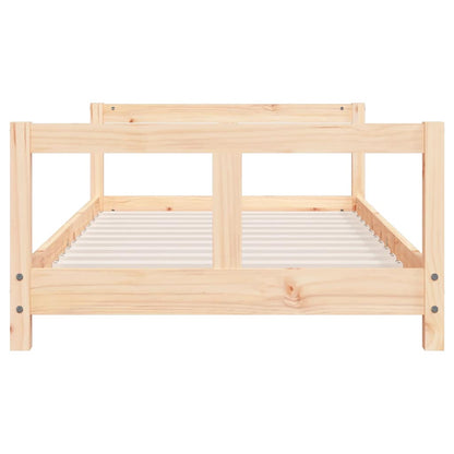 Kids Bed Frame 80x160 cm Solid Wood Pine
