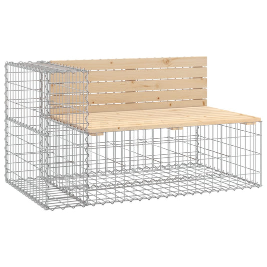 Garden Bench | Natural | Solid pine wood | Medium | Durable