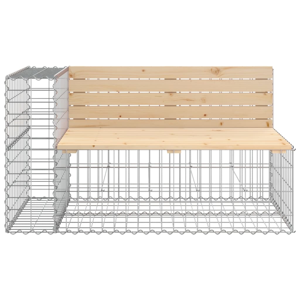 Garden Bench | Natural | Solid pine wood | Medium | Durable