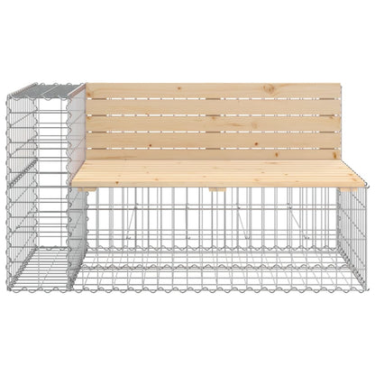 Garden Bench | Natural | Solid pine wood | Medium | Durable