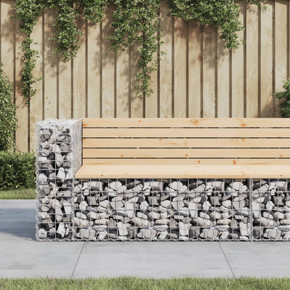 Garden Bench | Natural | Solid pine wood | Medium | Durable