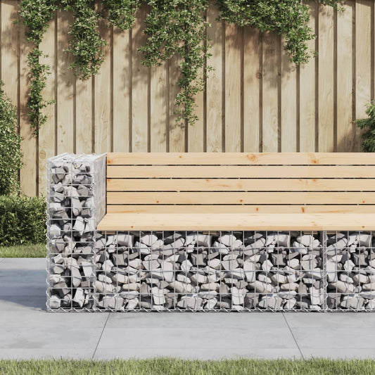 Garden Bench | Natural | Solid pine wood | Medium | Durable