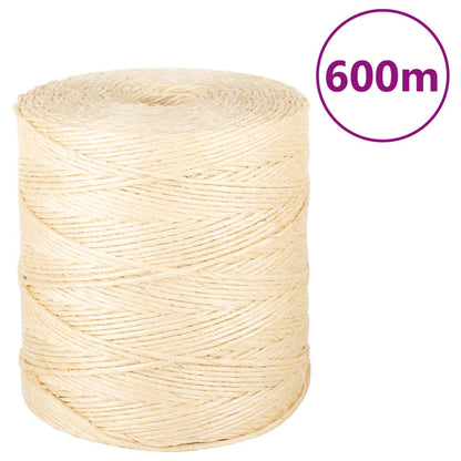 Rope 100% Sisal 2 mm 600 m