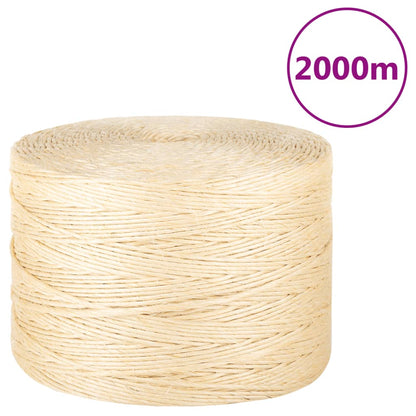 Rope 100% Sisal 3 mm 2000 m