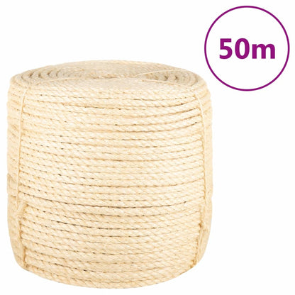 Rope 100% Sisal 8 mm 50 m