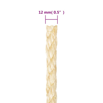 Rope 100% Sisal 12 mm 25 m