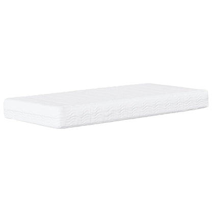 Daybed with Mattress Light Grey 90x190 cm Velvet