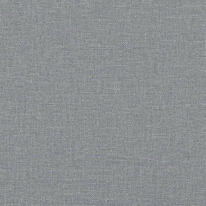 Daybed with Mattress Light Grey 90x190 cm Fabric