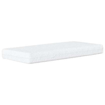 Daybed with Mattress Blue Light Grey 90x190 cm Velvet