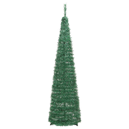 Artificial Christmas Tree Pop-up 50 LEDs Green 120 cm