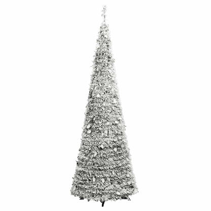 Artificial Christmas Tree | Green and white | PVC, metal | 150 cm