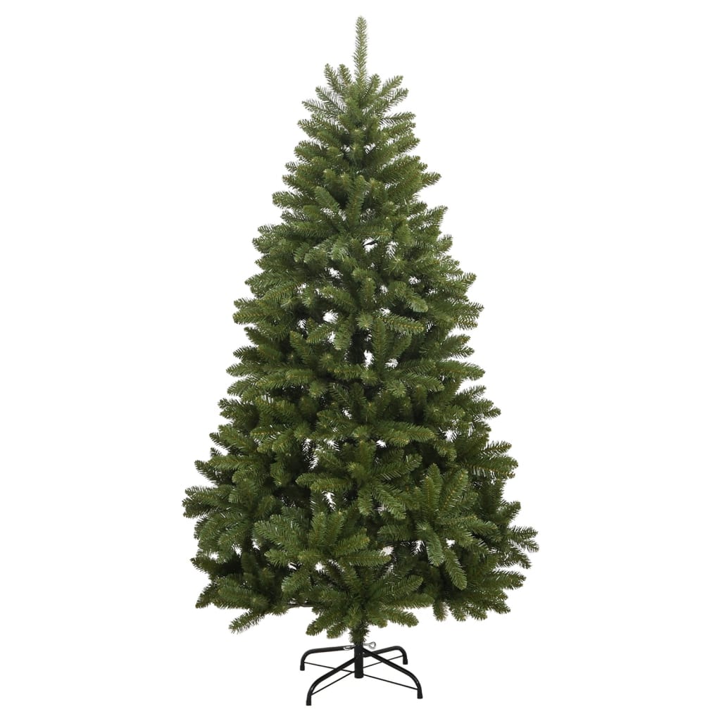 Artificial Hinged Christmas Tree with Stand Green 210 cm
