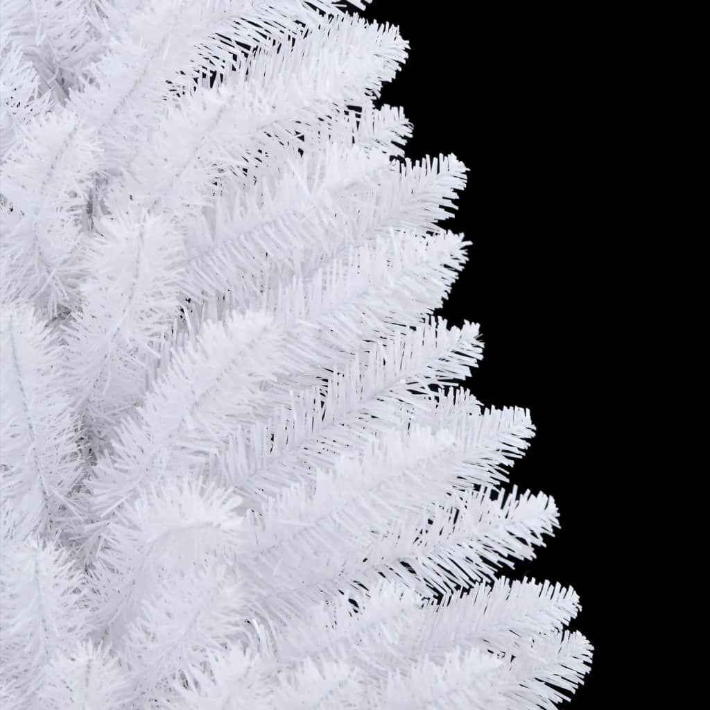 Artificial Hinged Christmas Tree with Stand White 120 cm