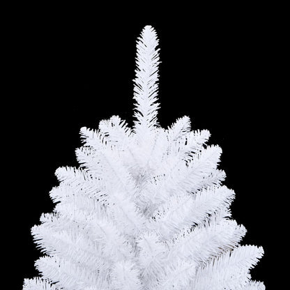 Artificial Hinged Christmas Tree with Stand White 150 cm