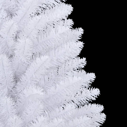 Artificial Hinged Christmas Tree with Stand White 150 cm