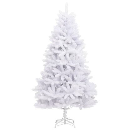 Artificial Hinged Christmas Tree | White | PVC, metal | Tall | Foldable