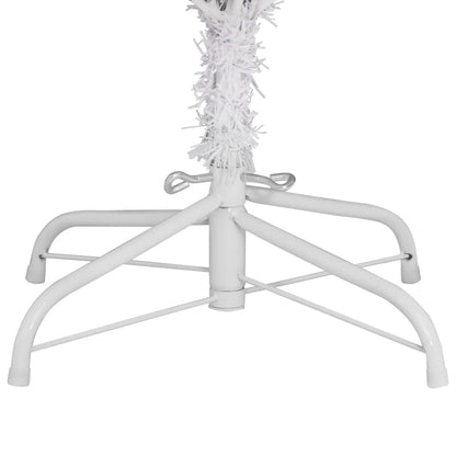 Artificial Hinged Christmas Tree with Stand White 300 cm