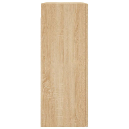 Wall Mounted Cabinets 2 pcs Sonoma Oak Engineered Wood