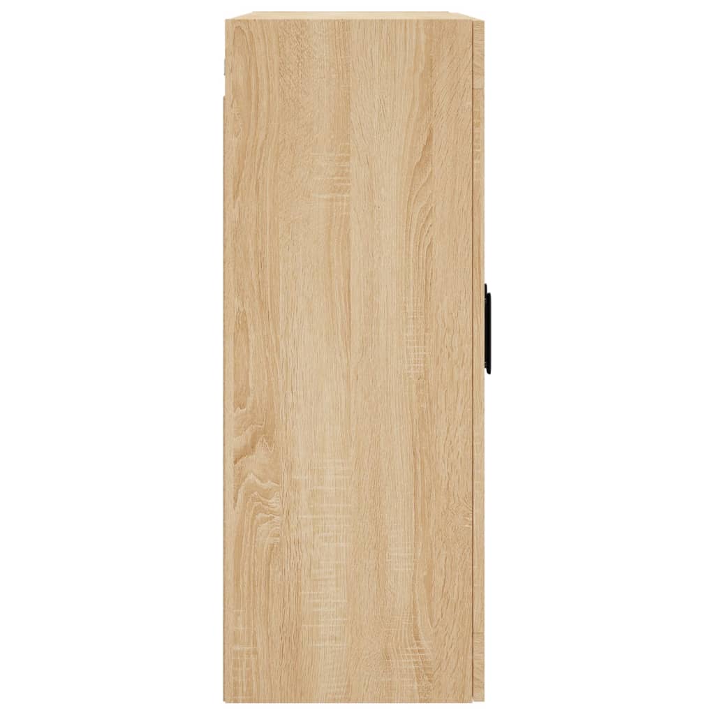 Wall Mounted Cabinets 2 pcs Sonoma Oak Engineered Wood