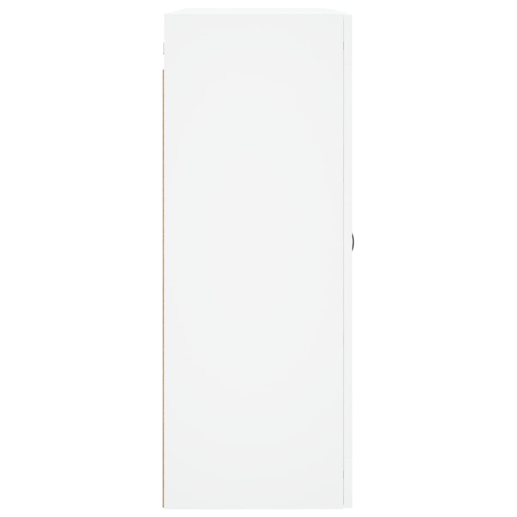Wall Mounted Cabinets 2 pcs White Engineered Wood
