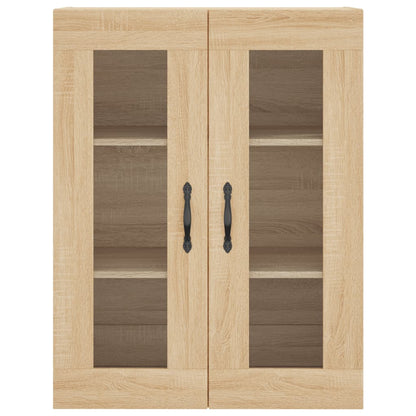Wall Mounted Cabinets 2 pcs Sonoma Oak Engineered Wood