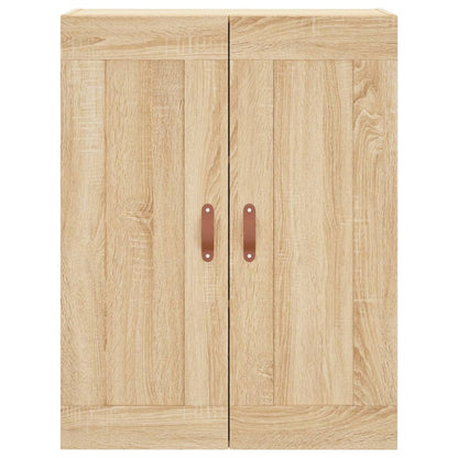 Wall Mounted Cabinets 2 pcs Sonoma Oak Engineered Wood