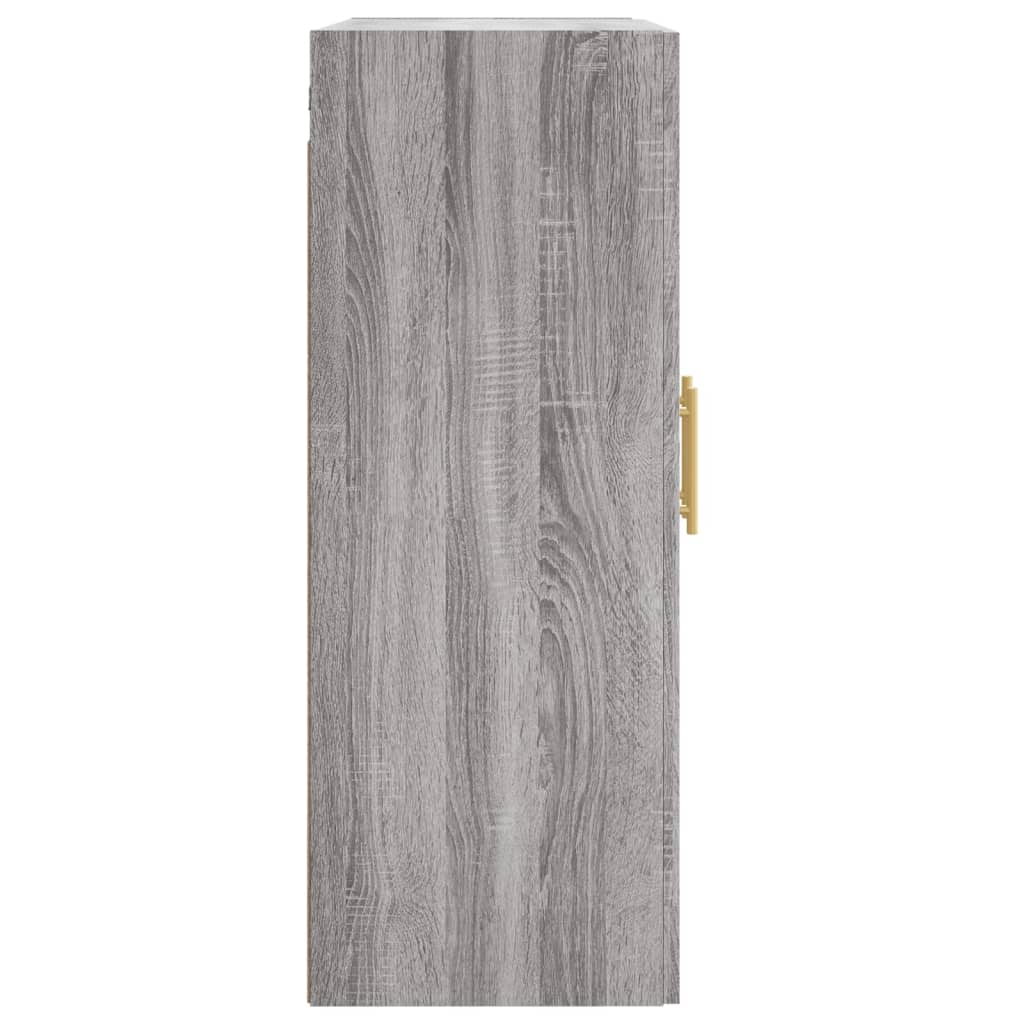 Wall Mounted Cabinets 2 pcs Grey Sonoma Engineered Wood
