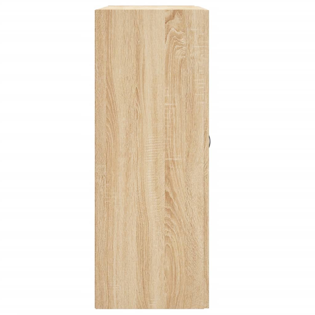 Wall Mounted Cabinets 2 pcs Sonoma Oak Engineered Wood