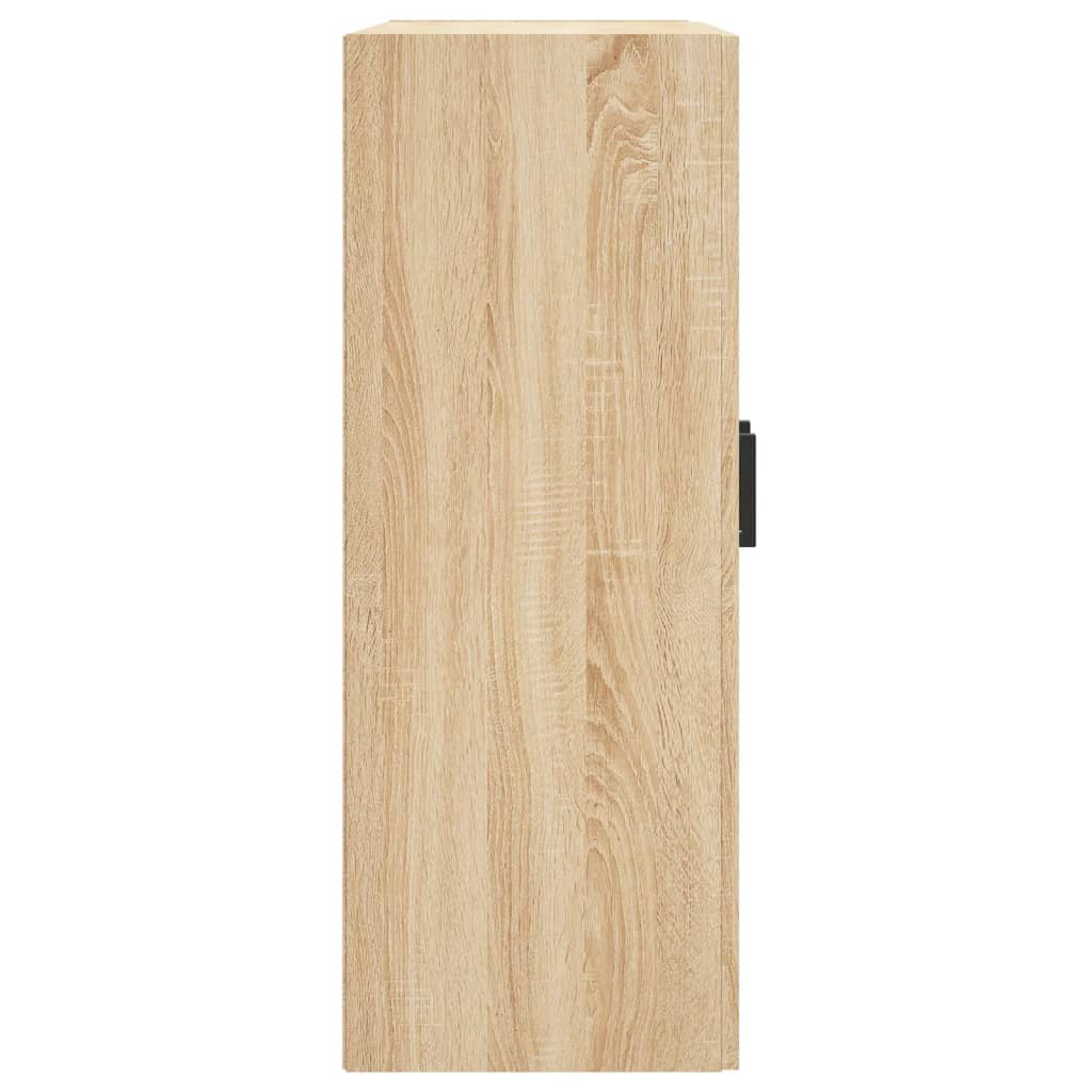 Wall Mounted Cabinets 2 pcs Sonoma Oak Engineered Wood