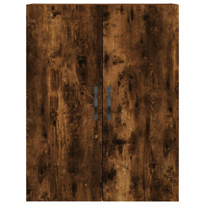 Highboard Smoked Oak 69,5x34x180 cm Engineered Wood