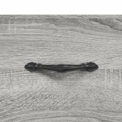 Highboard Grey Sonoma 69,5x34x180 cm Engineered Wood