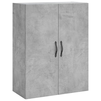 Highboard Concrete Grey 69,5x34x180 cm Engineered Wood
