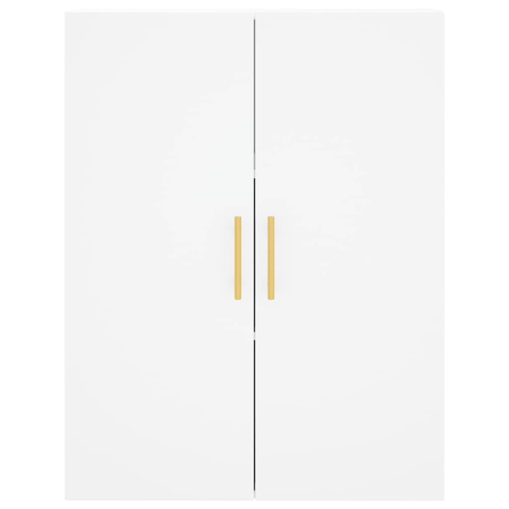 Highboard White 69,5x34x180 cm Engineered Wood
