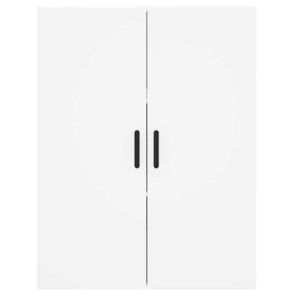 Highboard White 69,5x34x180 cm Engineered Wood