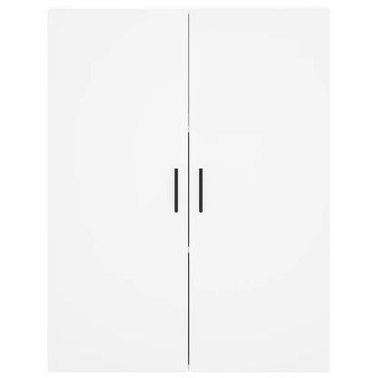 Highboard White 69,5x34x180 cm Engineered Wood