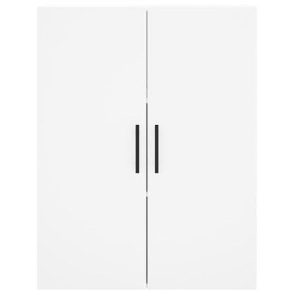 Highboard White 69,5x34x180 cm Engineered Wood