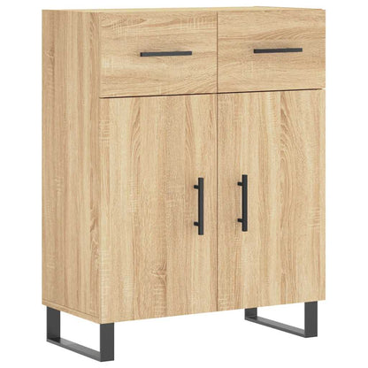 Highboard Sonoma Oak 69,5x34x180 cm Engineered Wood