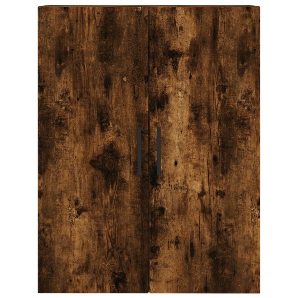 Highboard Smoked Oak 69,5x34x180 cm Engineered Wood