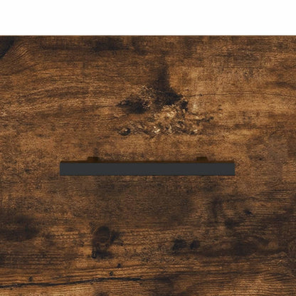 Highboard Smoked Oak 69,5x34x180 cm Engineered Wood