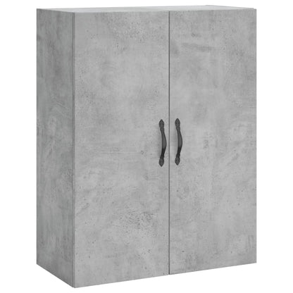 Highboard Concrete Grey 69,5x34x180 cm Engineered Wood