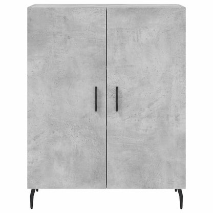 Highboard Concrete Grey 69,5x34x180 cm Engineered Wood