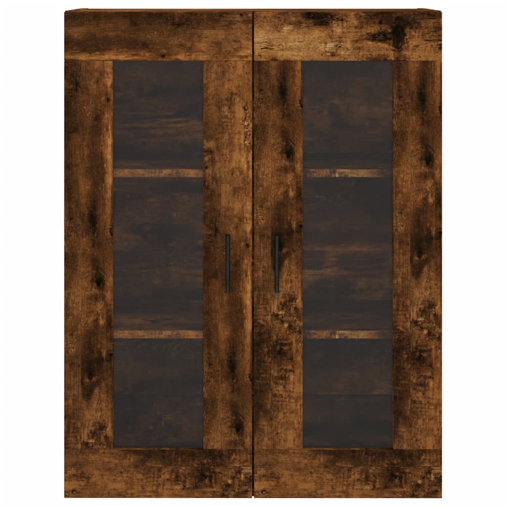 Highboard Smoked Oak 69,5x34x180 cm Engineered Wood
