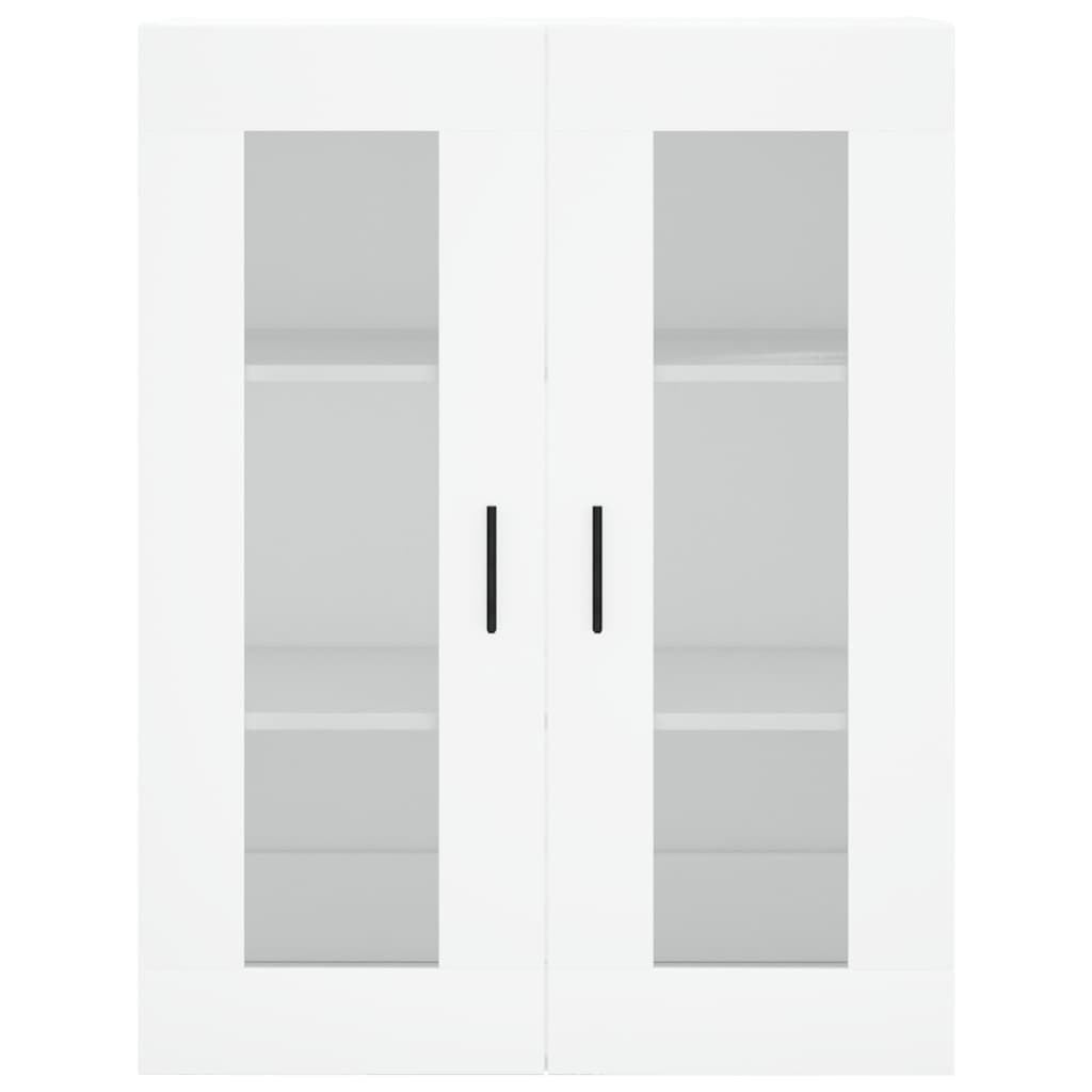 Highboard White 69,5x34x180 cm Engineered Wood