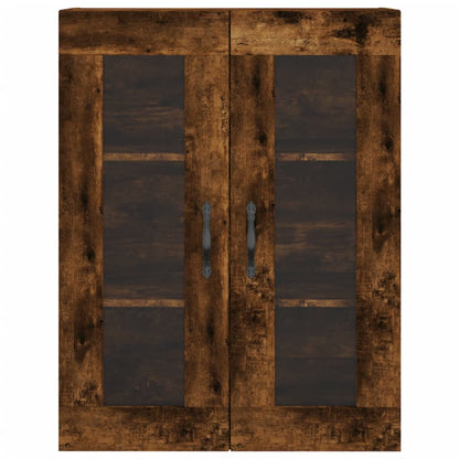 Highboard Smoked Oak 69.5x34x180 cm Engineered Wood