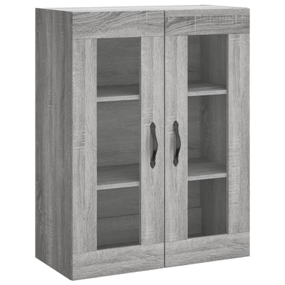 Highboard Grey Sonoma 69,5x34x180 cm Engineered Wood