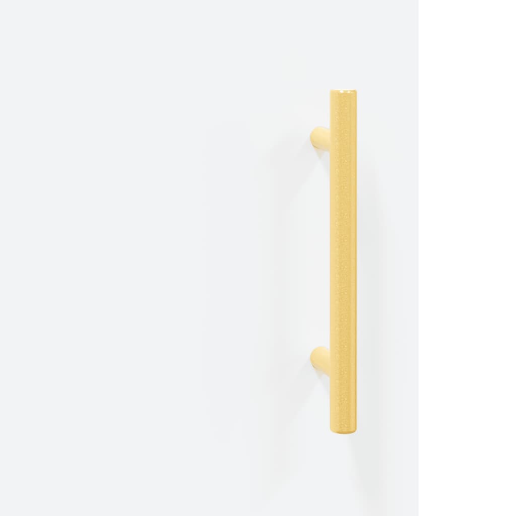 Highboard White 69,5x34x180 cm Engineered Wood