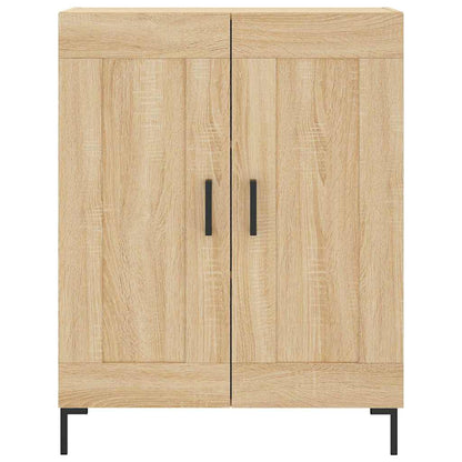 Highboard Sonoma Oak 69.5x34x180 cm Engineered Wood