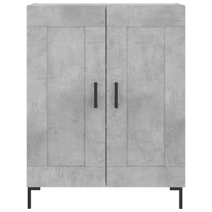 Highboard Concrete Grey 69,5x34x180 cm Engineered Wood