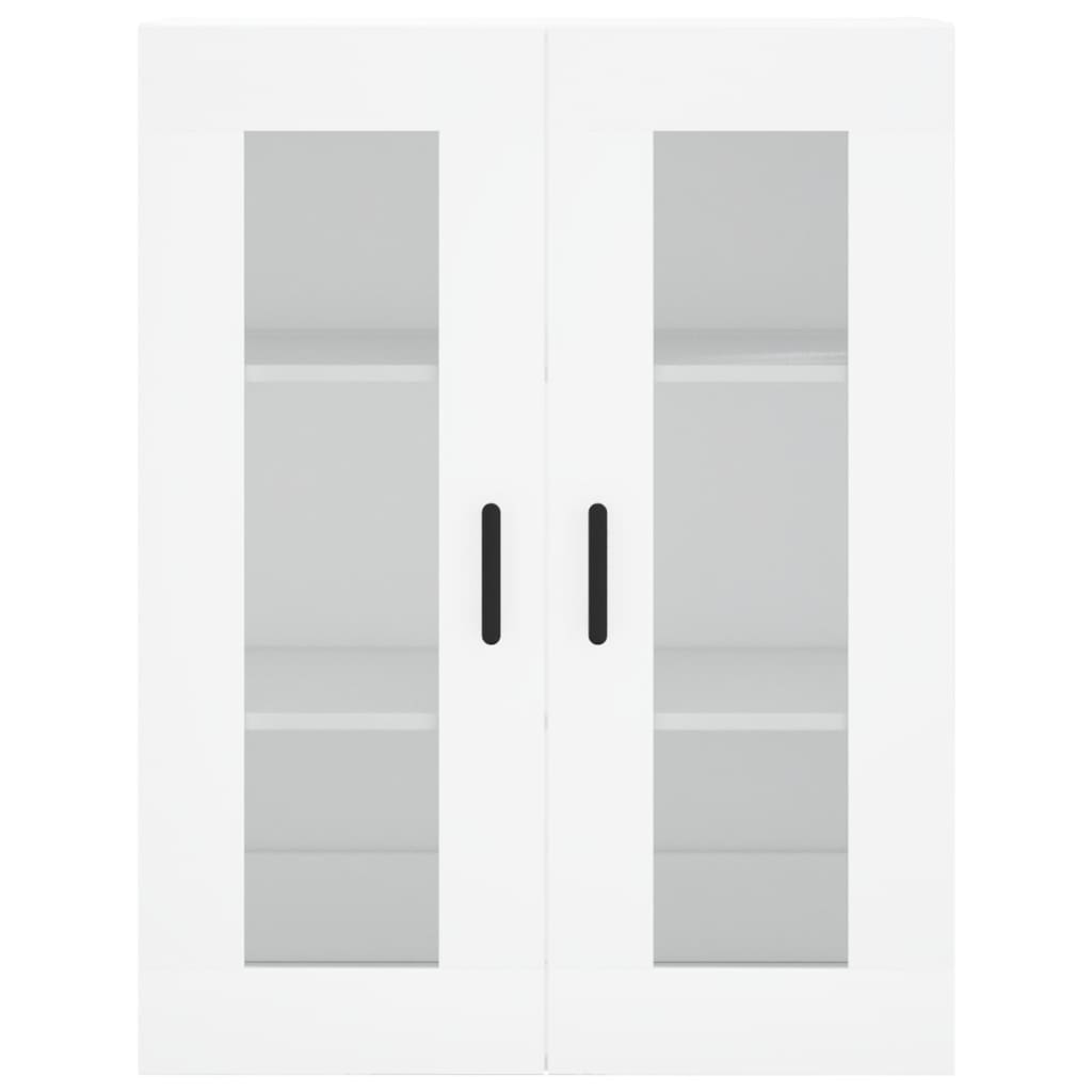 Highboard White 69,5x34x180 cm Engineered Wood