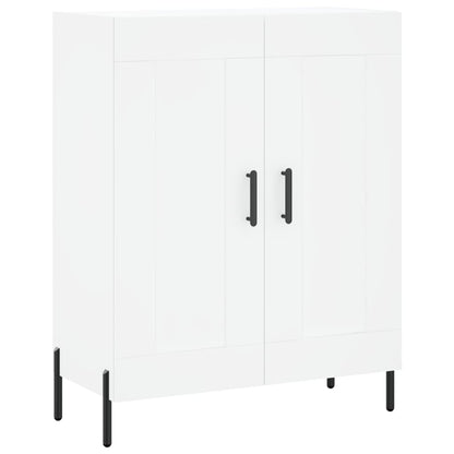 Highboard White 69,5x34x180 cm Engineered Wood